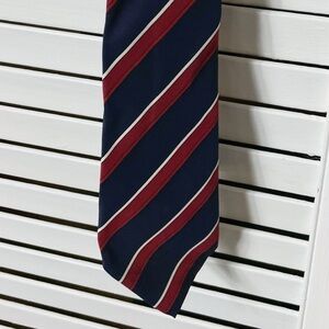 YSL striped silk tie